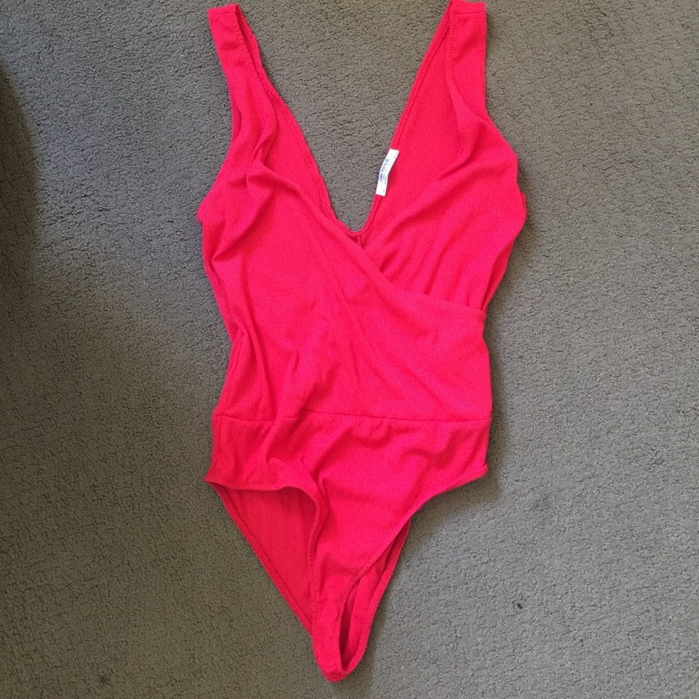 Red Zara BodySuit (bought in Rome,Italy)