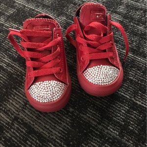 Toddler bedazzled  sneakers