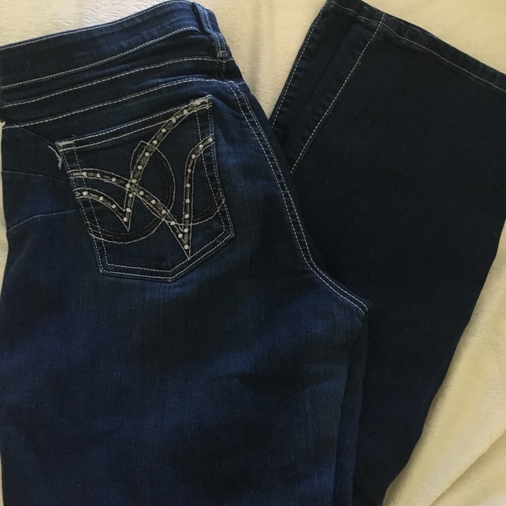 Q baby jeans. Sz 12