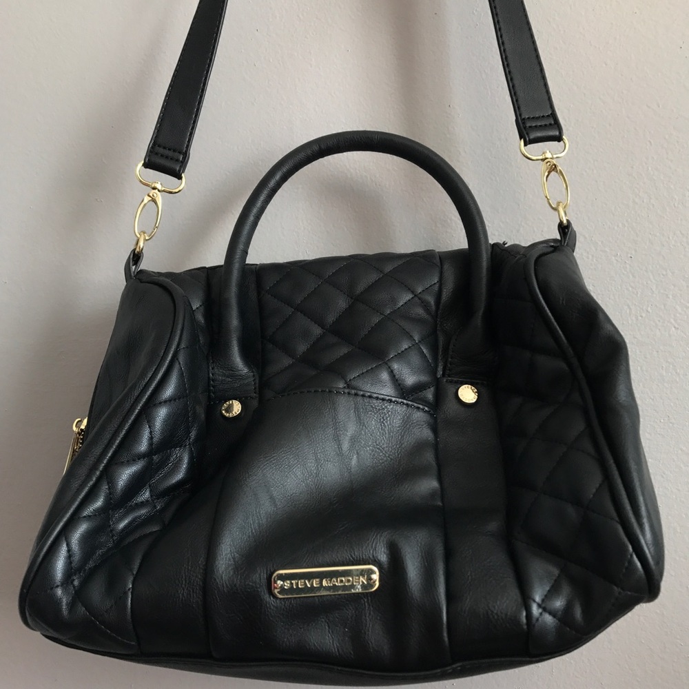 ‼️ Vegan,spacious,Blk,Steve Madden cross body bag