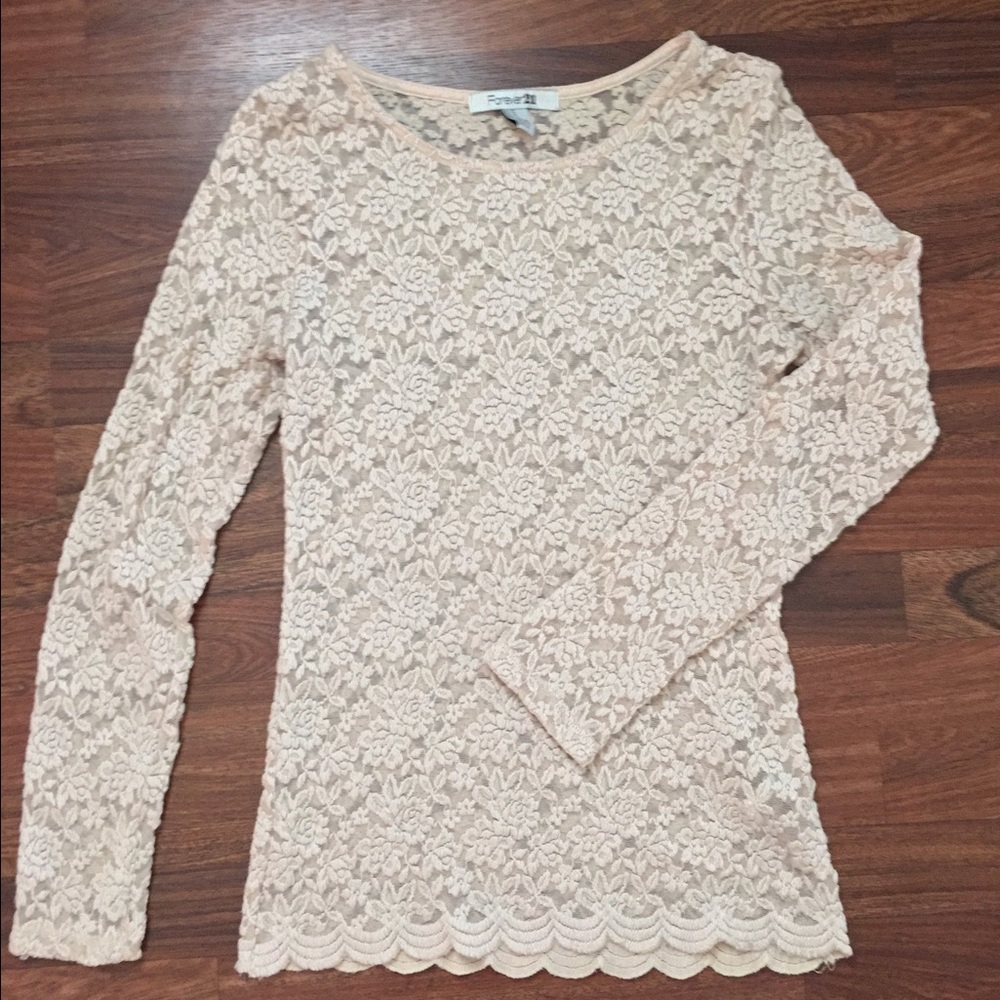 Forever 21 Lace Top