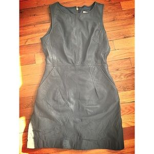 Juicy couture grey Faux leather dress