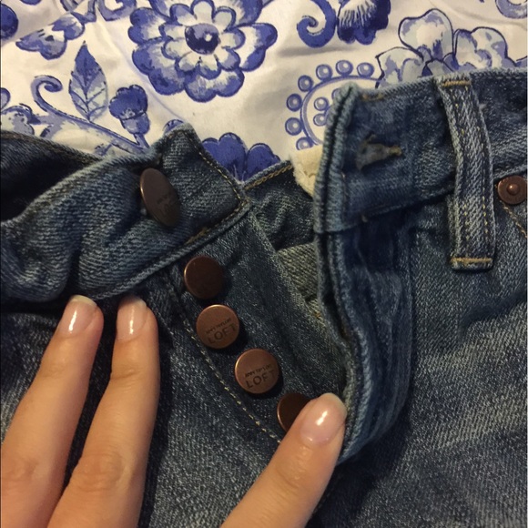 Ann Taylor Loft Boyfriend Jeans - Picture 3 of 3