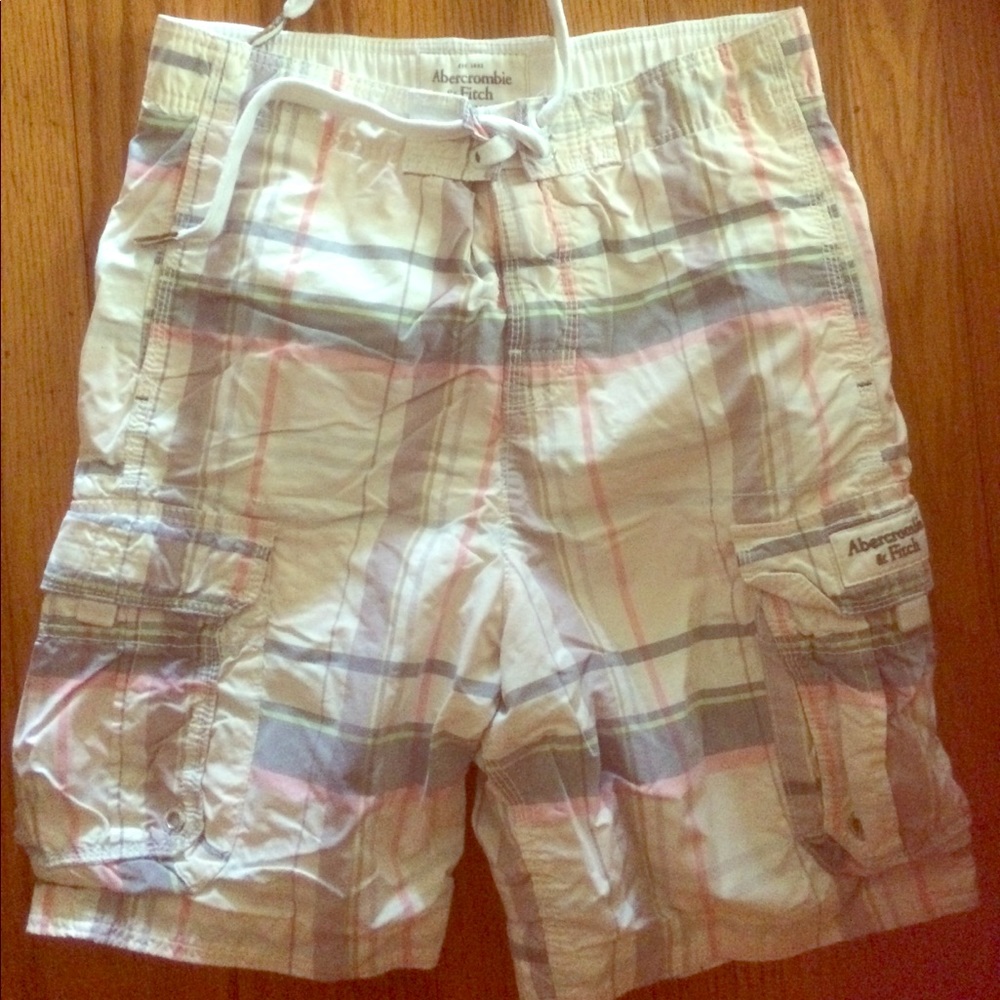 Men's small Abercrombie swimming trunks