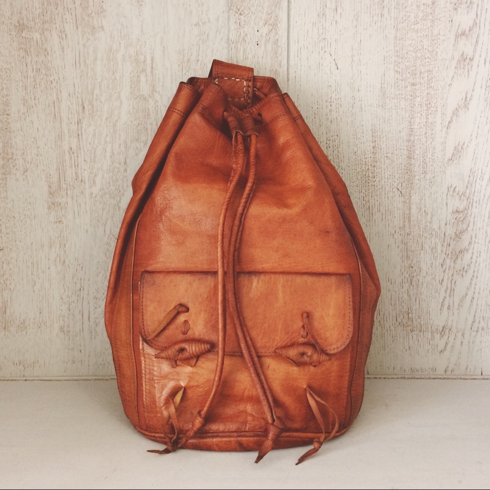 🤩Host Pick🤩 Gerilyn ~ Bohemian Leather Backpack