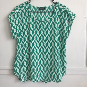 Stitch Fix Papermoon geometric print top