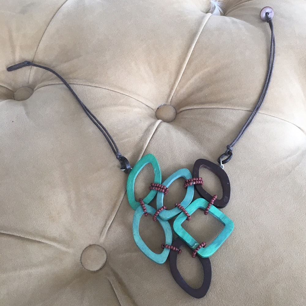 Tribal Statement Necklace - Picture 2 of 2