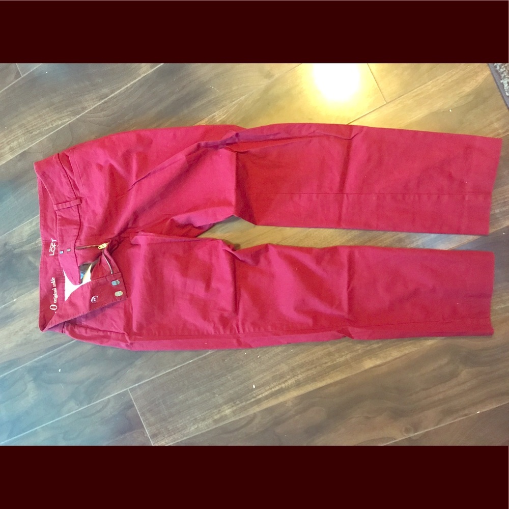 Red pants