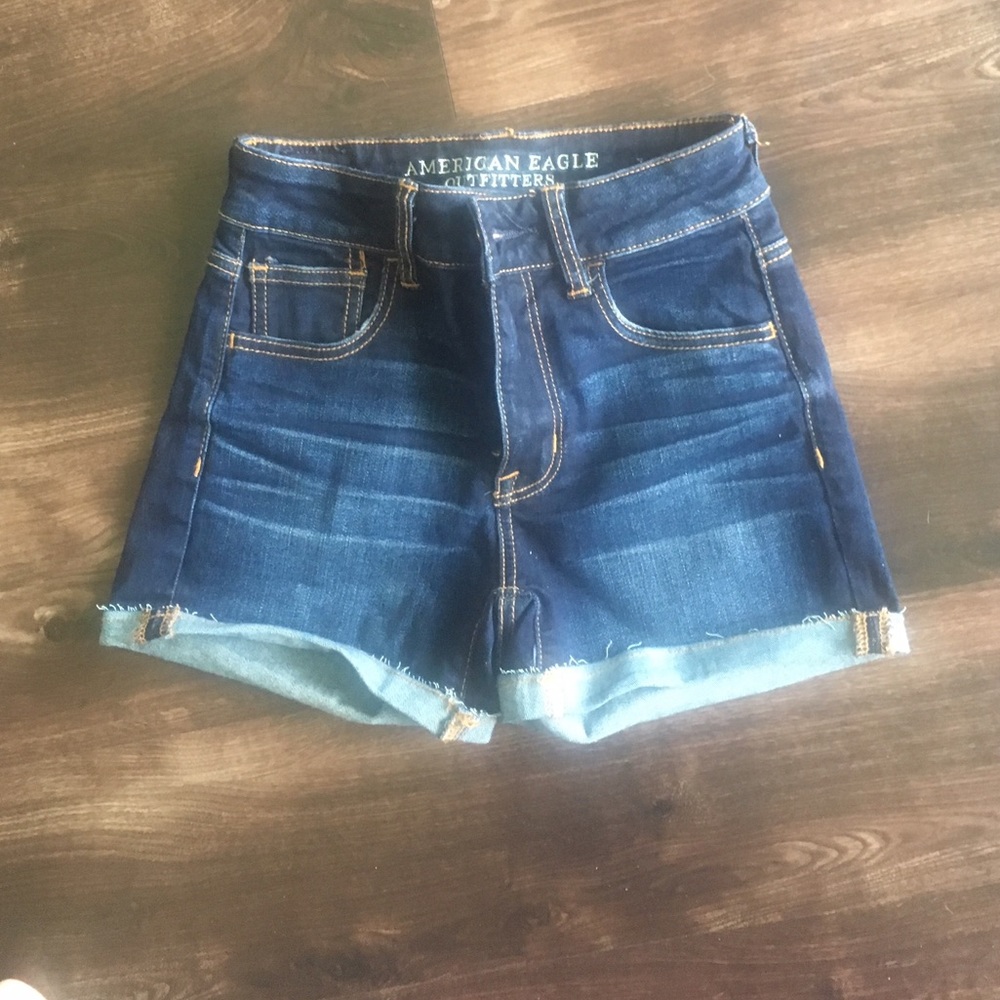 AEO Hi Rise Shorties