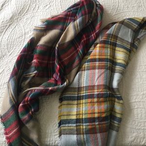 Large blanket scarf bundle