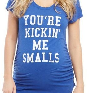 "Your kicking me smalls" t-shirt