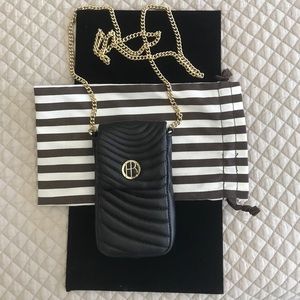 Authentic Henri Bendel cross body phone case