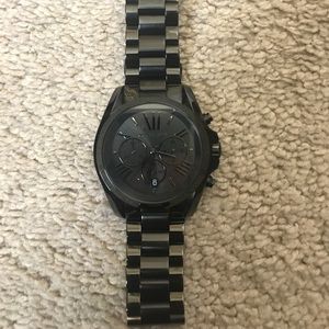 🎉HP🎉 Michael Kors Bradshaw Black Watch 42mm
