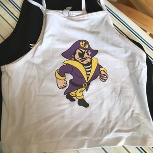 ECU crop top