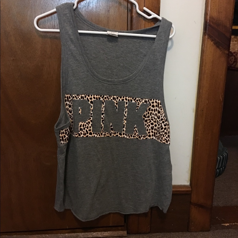 Vs Pink tank top large