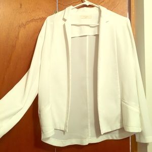 Light weight white blazer