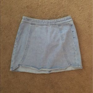 Kendall & Kylie Denim mini skirt