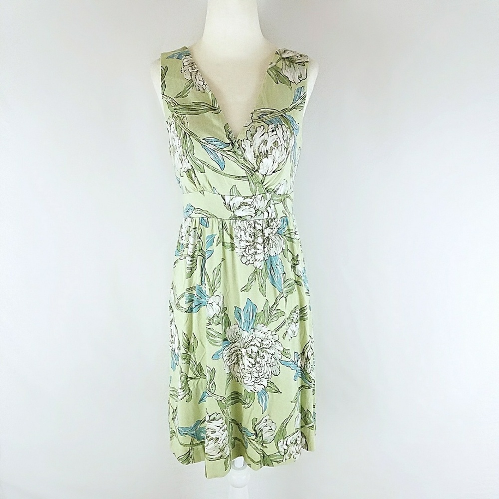 Soma Sleeveless Floral Mini Dress
