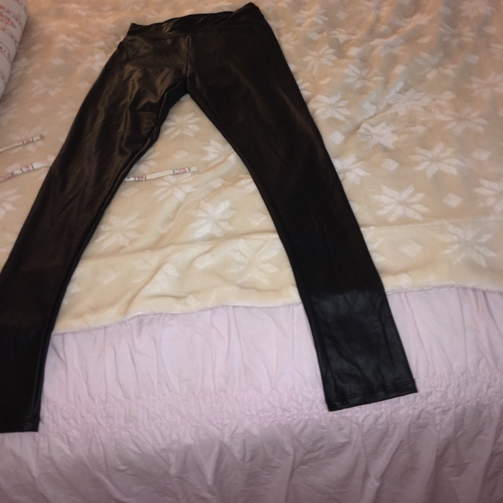 {Garage} High Waisted Coated Leggings