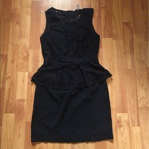 Forever 21 Lace Peplum Dress