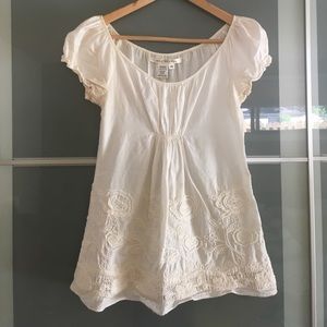 White cotton shirt