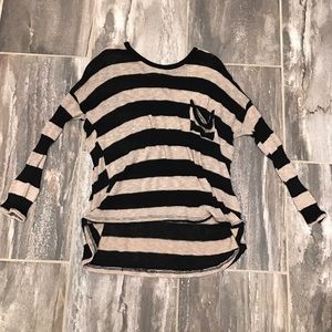 Long sleeve striped shirt