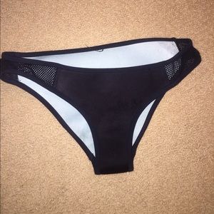 Black bikini bottoms