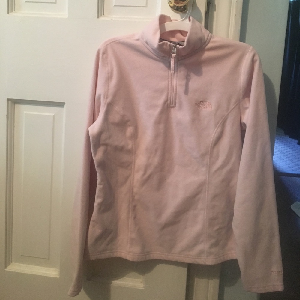 North face half zip fleece