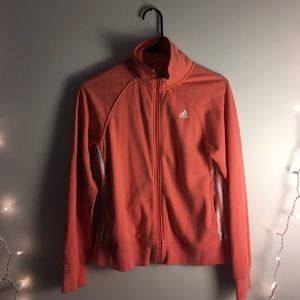 Adidas girls size small track jacket