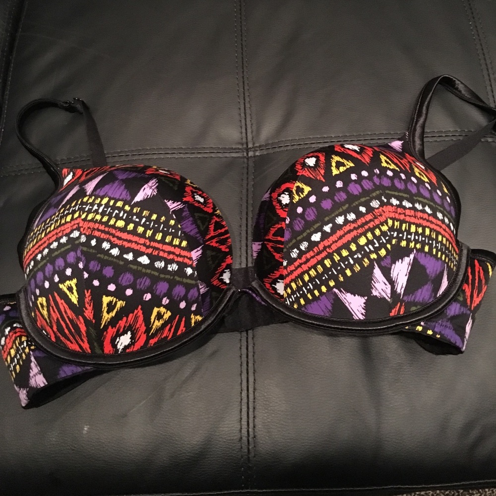 Beautiful multi colored boho bra!