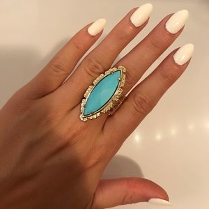 Turquoise Kendra Scott ring