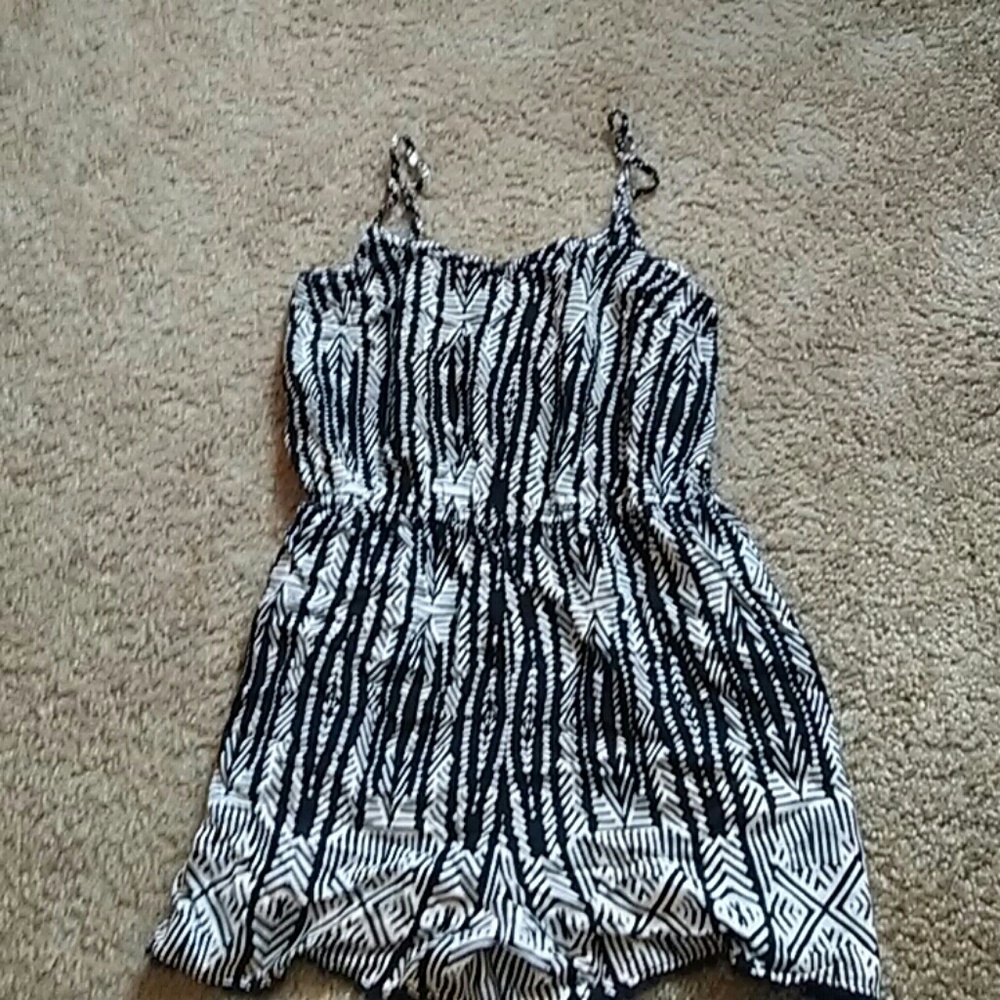 Aztec Print Romper