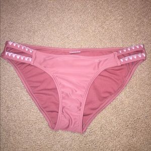 dusty pink bikini bottoms