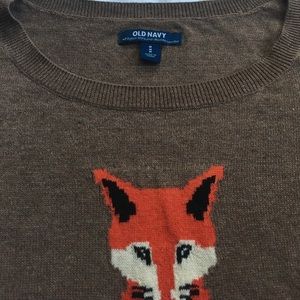 Old Navy Sweaters - Old Navy softest knit Fox sweater size M Old Navy Sweaters - Old Navy softest knit Fox sweater size M