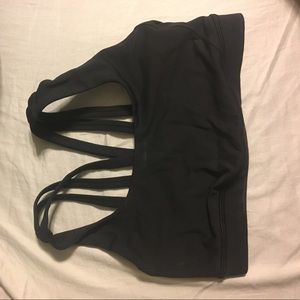 Lulu lemon black sports bra