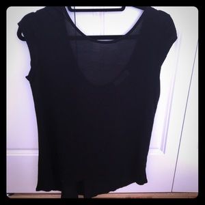 Zara black soft t shirt