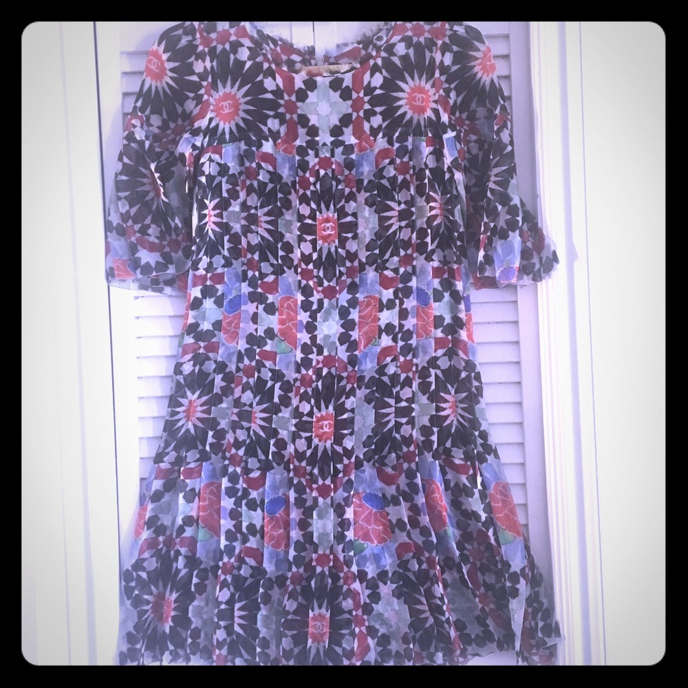 Multi-Colored Chanel Dress Size 36