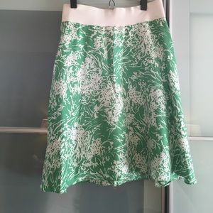 Green grass skirt