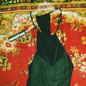 MINKPINK black halter dress