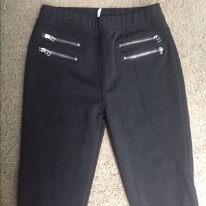 Legging/zipper pants