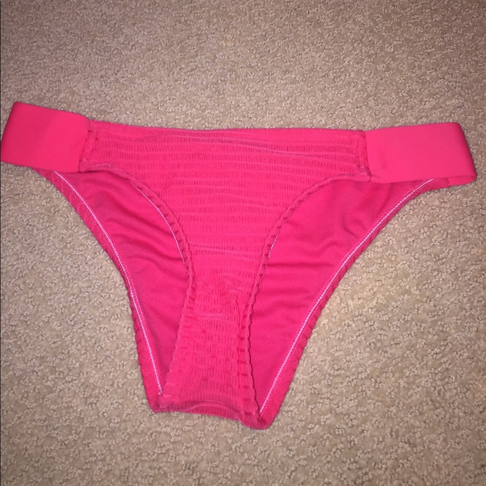 red bikini bottoms