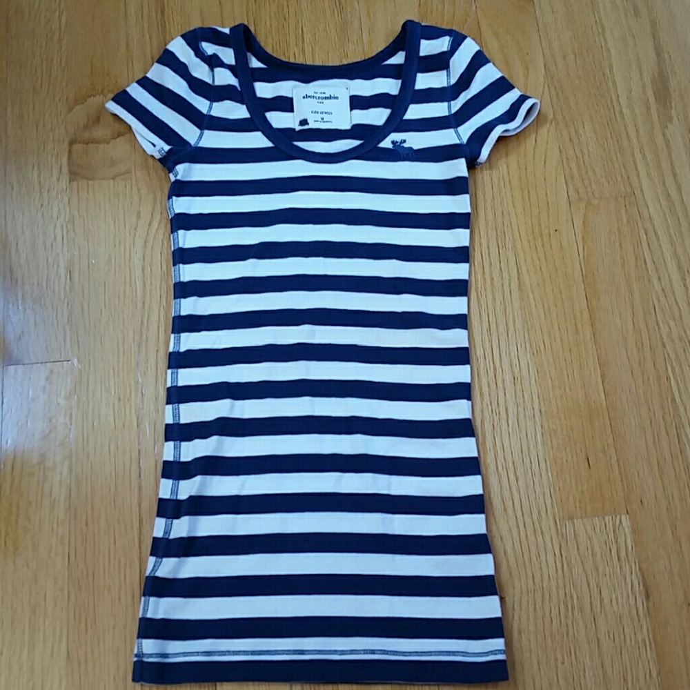Abercrombie kids striped tee