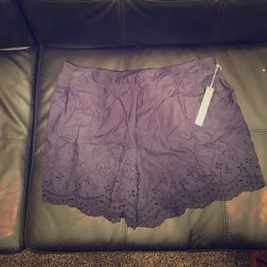 Lace detail bloomers