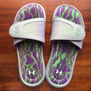 UA 4D Foam Slide Slip On Sandals