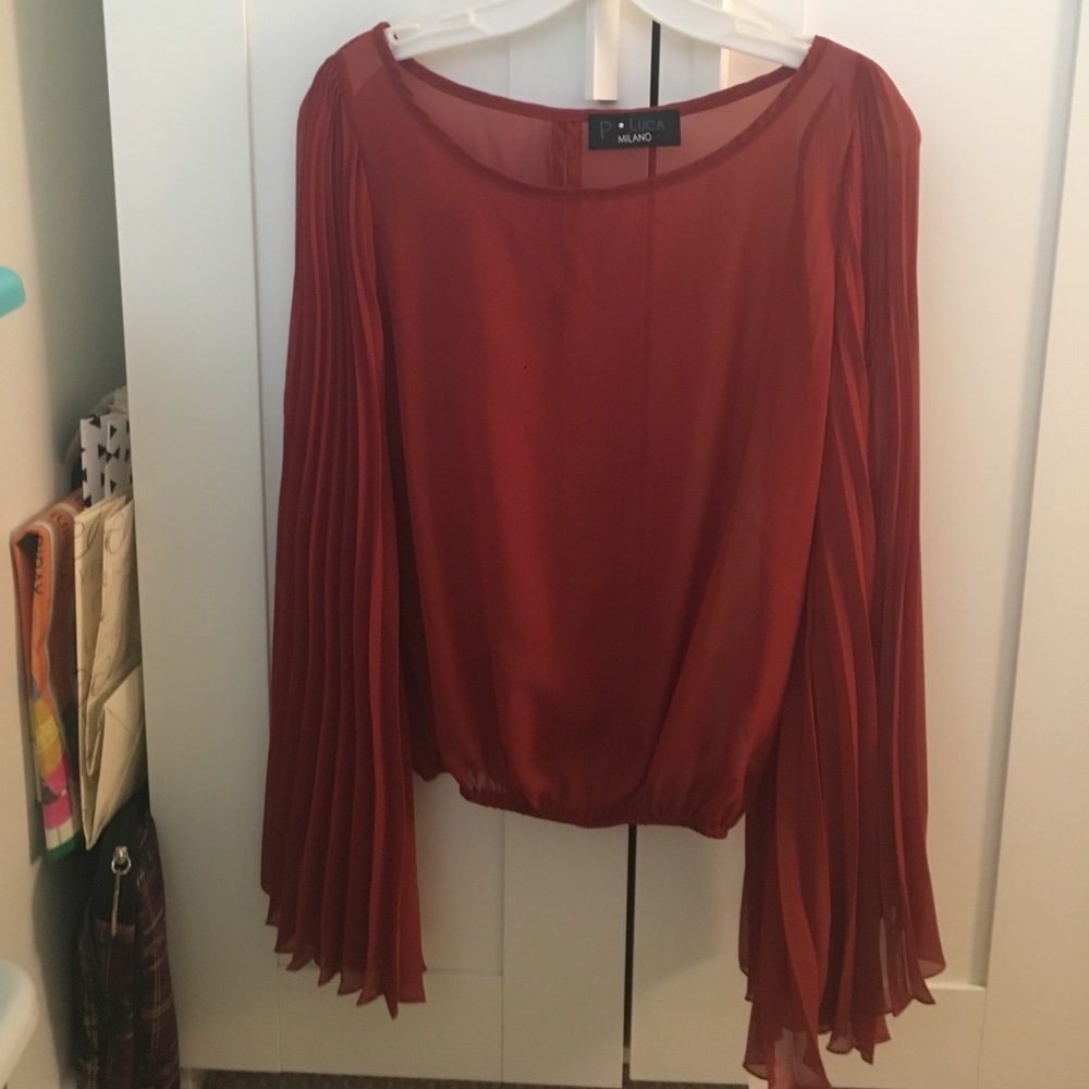 Pleated Dress Shirt