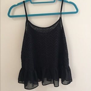 Nordstroms Comfortable black going out top