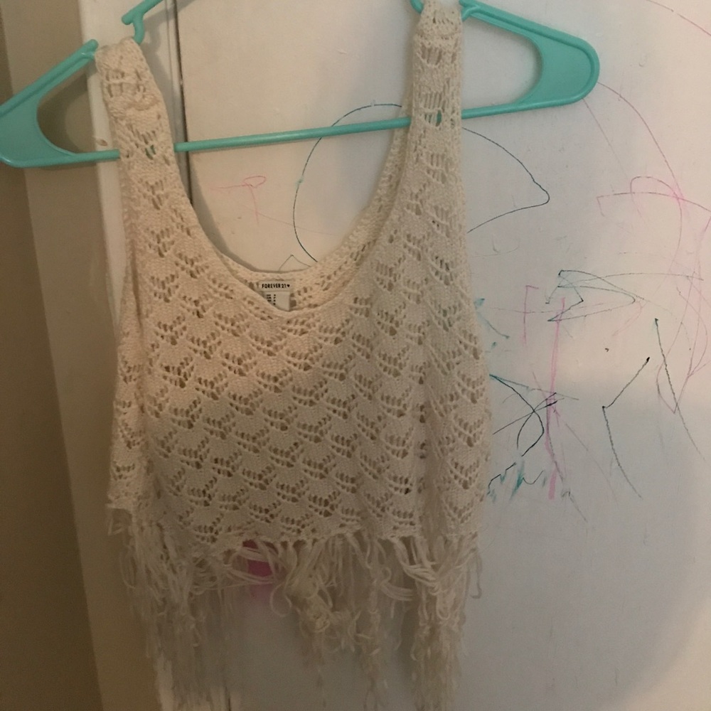 Cute crochet crop top