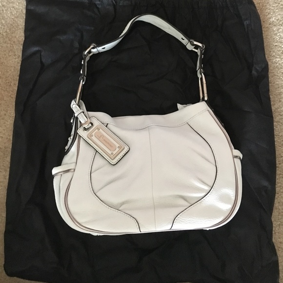 REDUCED! white leather bag - Picture 1 of 7