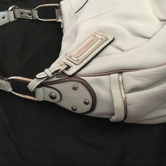 REDUCED! white leather bag - Picture 2 of 7