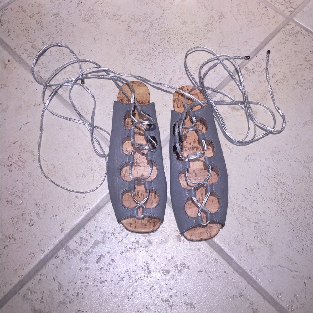 Leather Lined Strappy Sandal